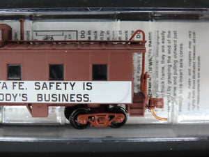 N Scale Micro-Trains MTL 10000370 ATSF Santa Fe Safety Caboose 2-Pack