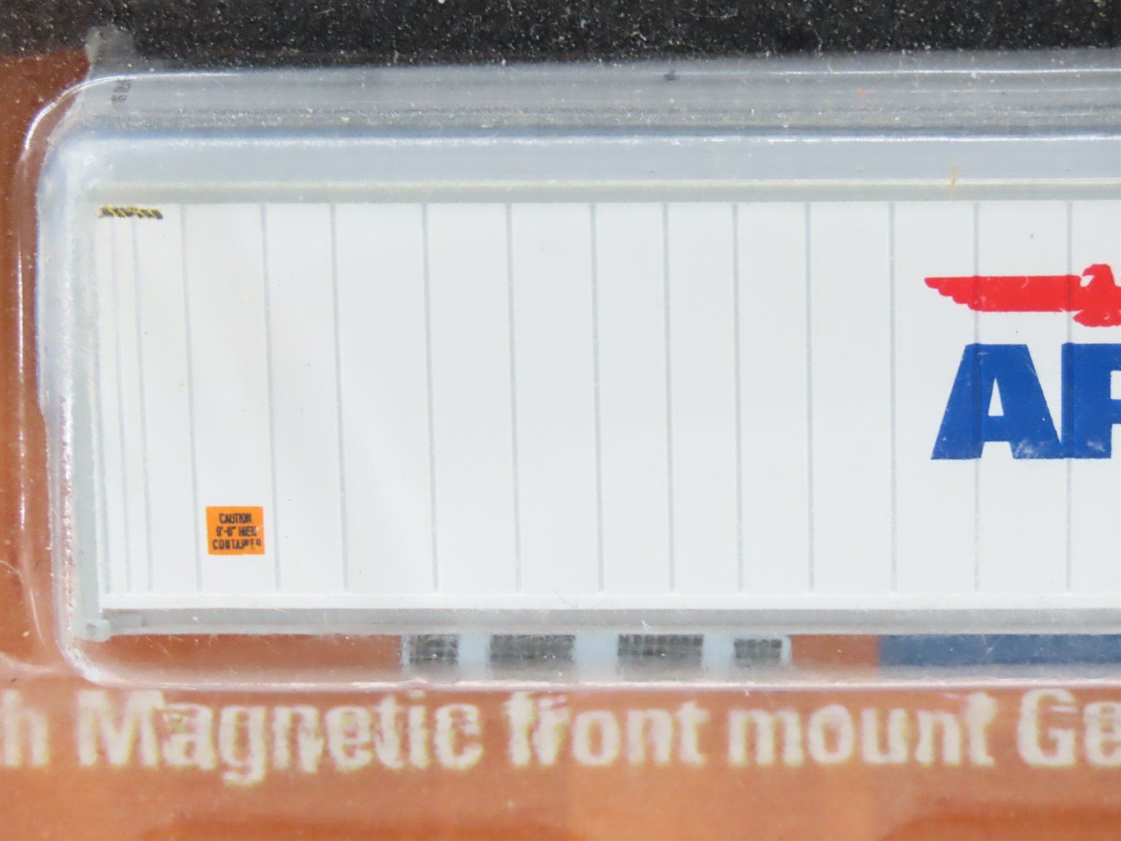 N Scale JTC Model Trains 406502 APL 40' High-Cube Reefer Containers 6-Pack