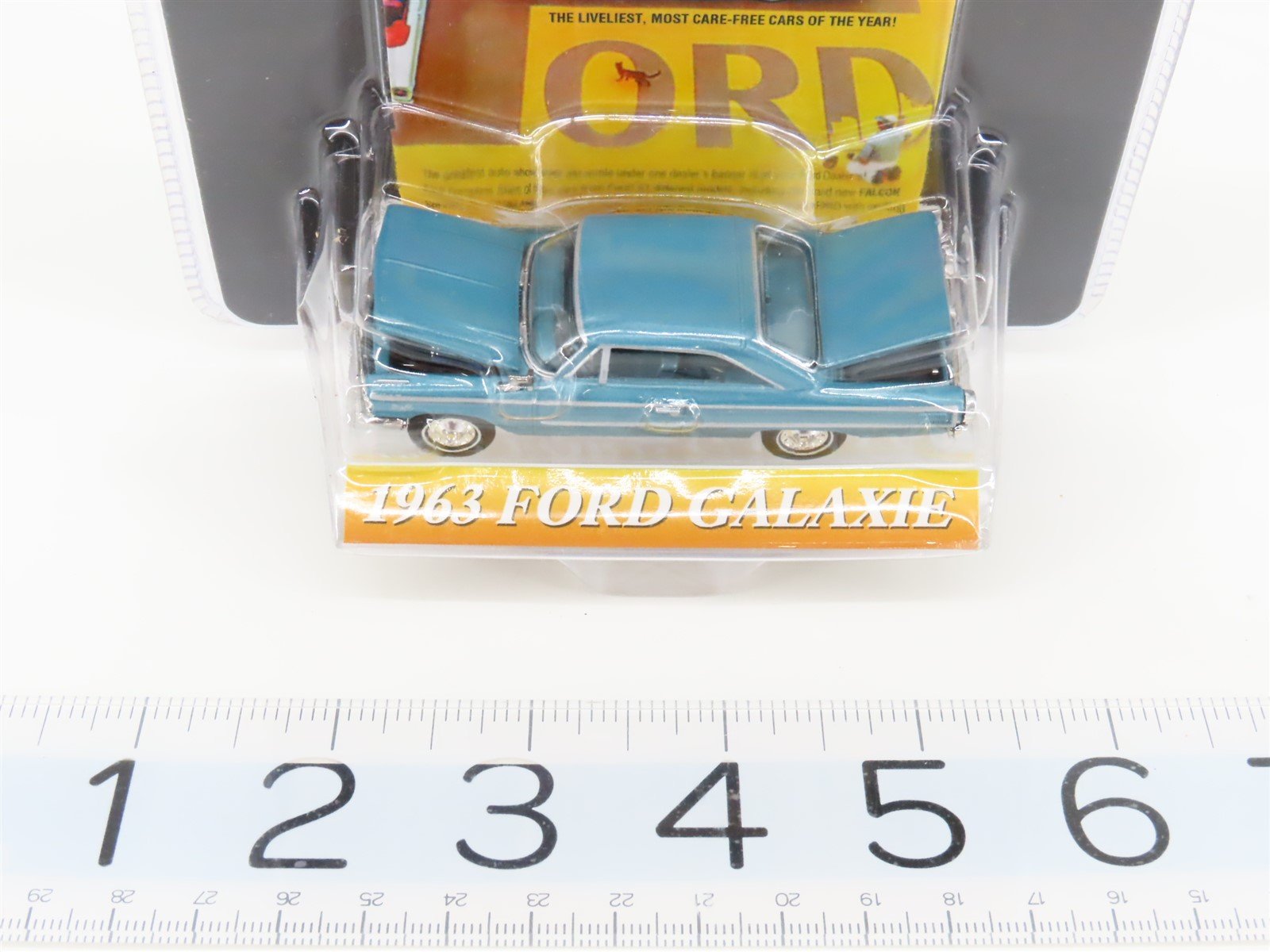 LOT of 3 1:64 Scale American Muscle Die-Cast 1963 Ford Galaxie Cars