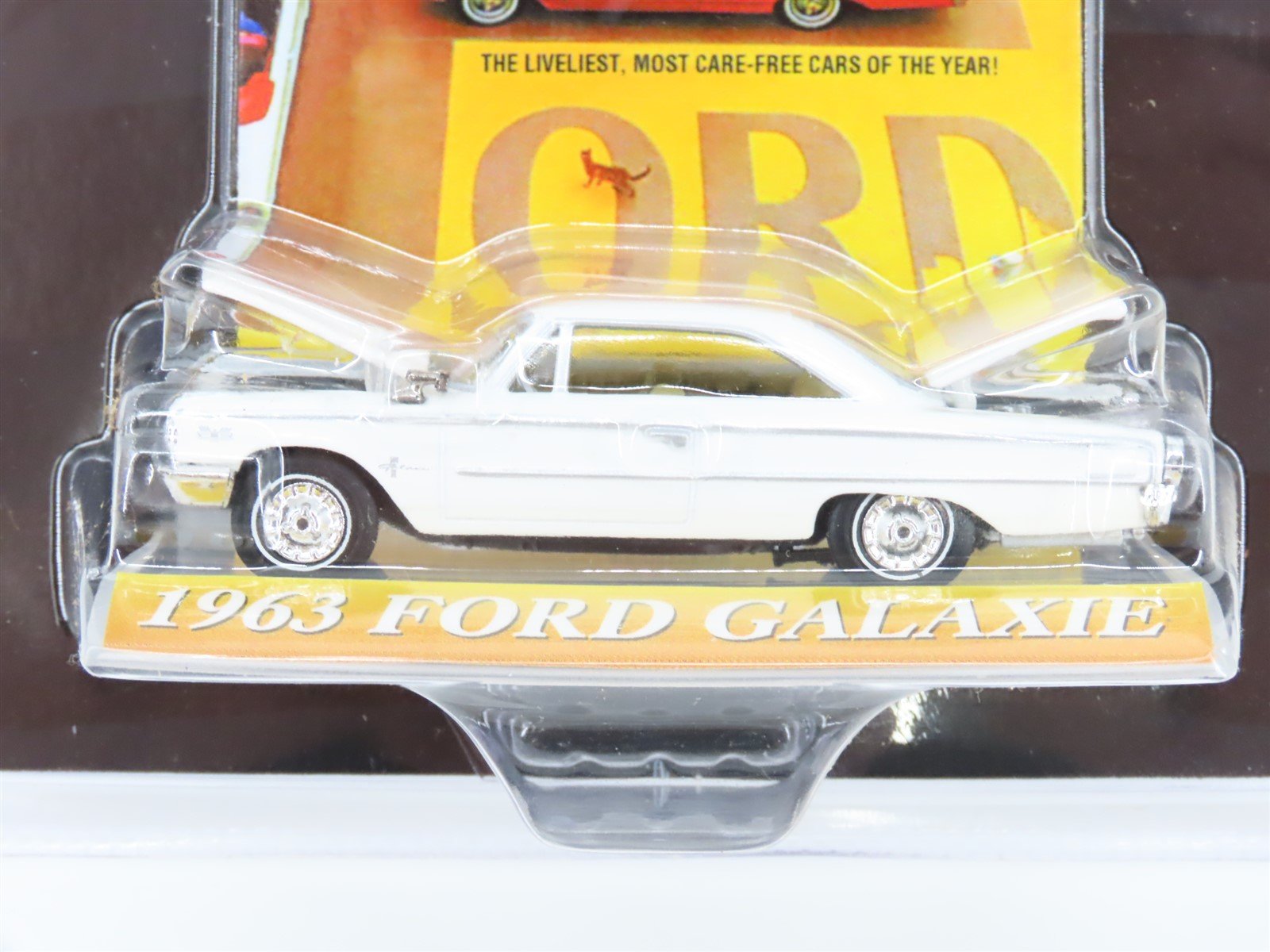LOT of 3 1:64 Scale American Muscle Die-Cast 1963 Ford Galaxie Cars