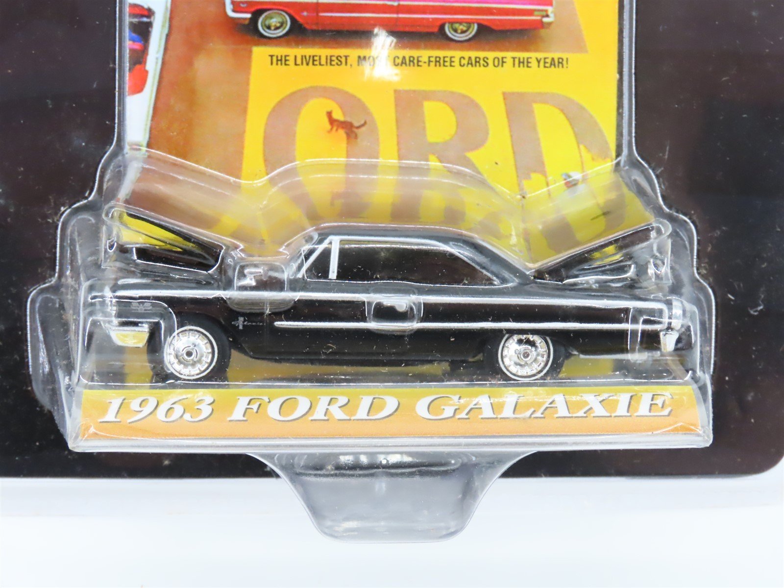 LOT of 3 1:64 Scale American Muscle Die-Cast 1963 Ford Galaxie Cars