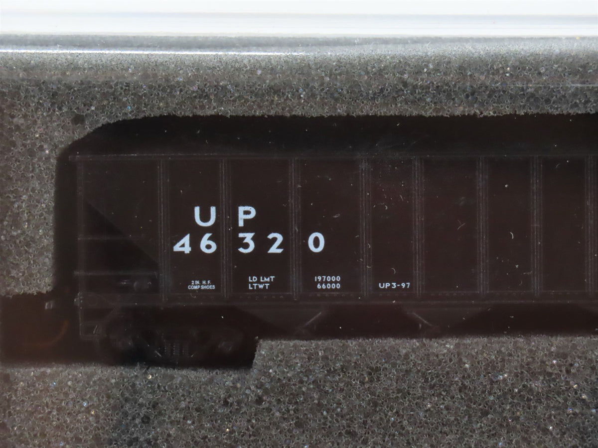 N Scale TrainWorx 24078-3 UP Union Pacific Railroad 4-Bay Open Hopper 3-Pack