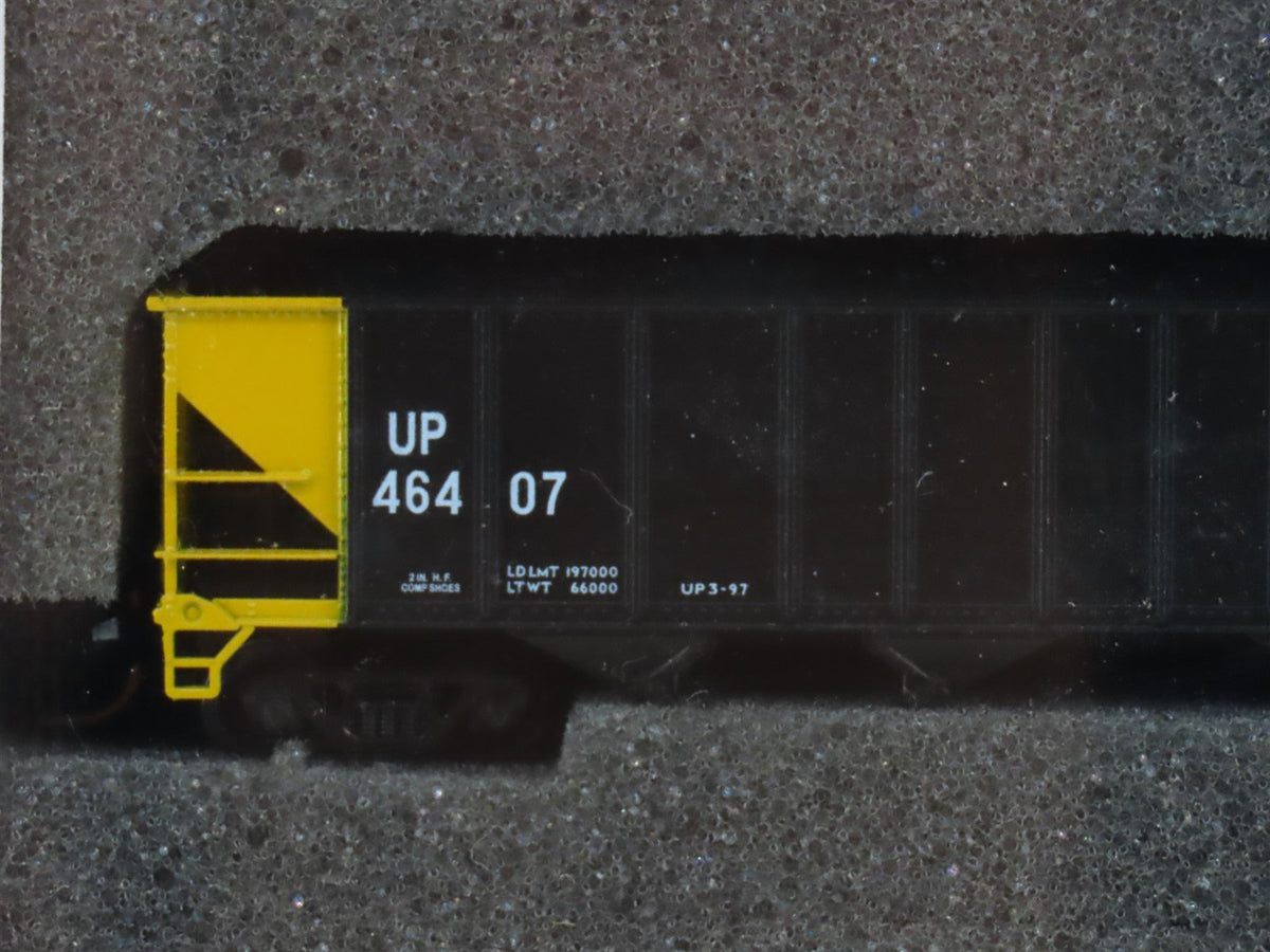 N Scale TrainWorx 24078-3 UP Union Pacific Railroad 4-Bay Open Hopper 3-Pack