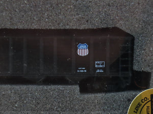 N Scale TrainWorx 24078-3 UP Union Pacific Railroad 4-Bay Open Hopper 3-Pack