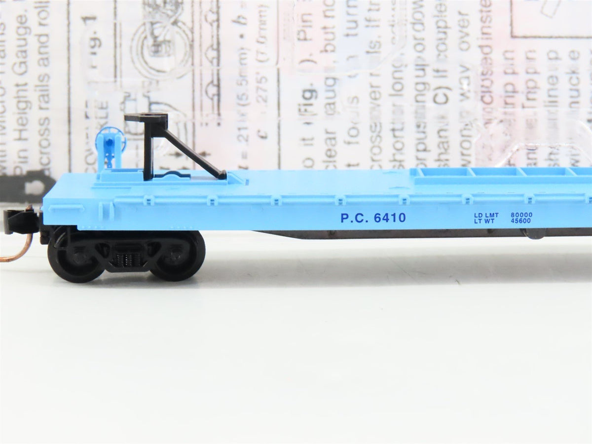 N Scale Micro-Trains MTL 64060 PC Pepsi-Cola 57&#39;6&quot; Converted TOFC Flat Car #6410
