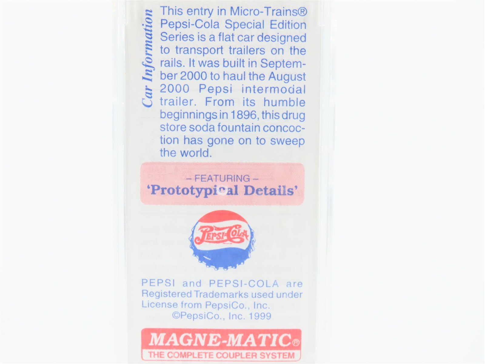 N Scale Micro-Trains MTL 64060 PC Pepsi-Cola 57'6