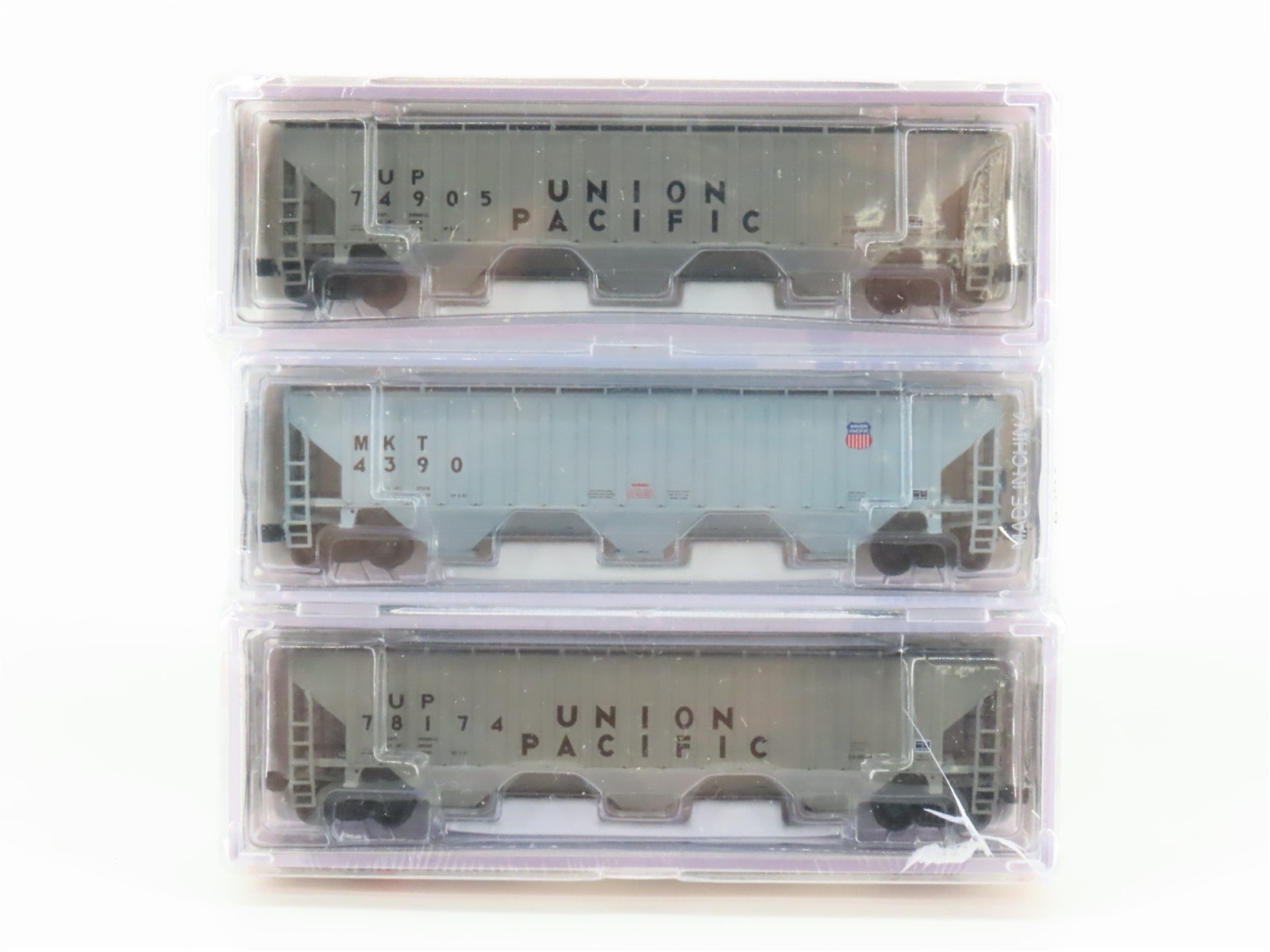 N InterMountain PWRS 1021-3B MKT/UP Union Pacific 3-Bay Hopper 3-Pack Sealed