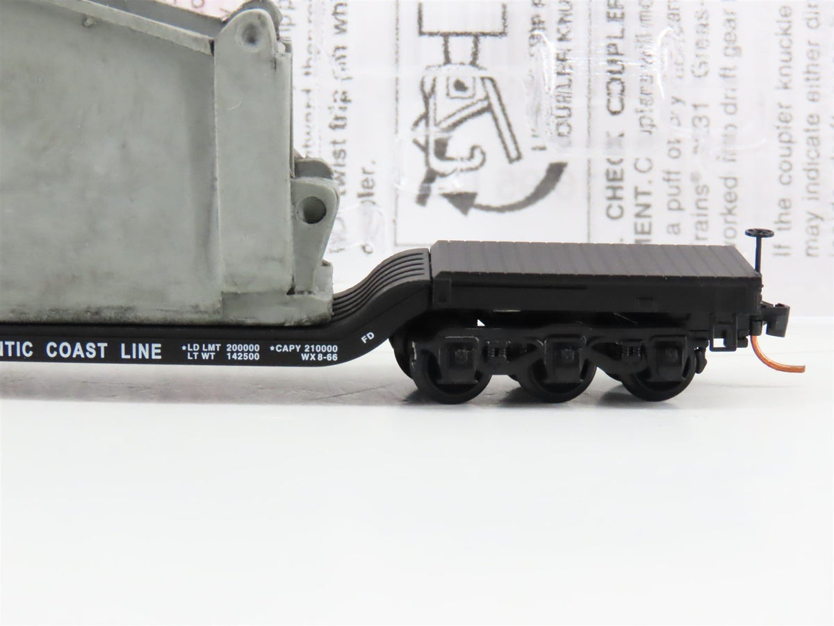 N Scale Micro-Trains MTL 10900260 ACL Depressed Center Flat Car With Load #79104