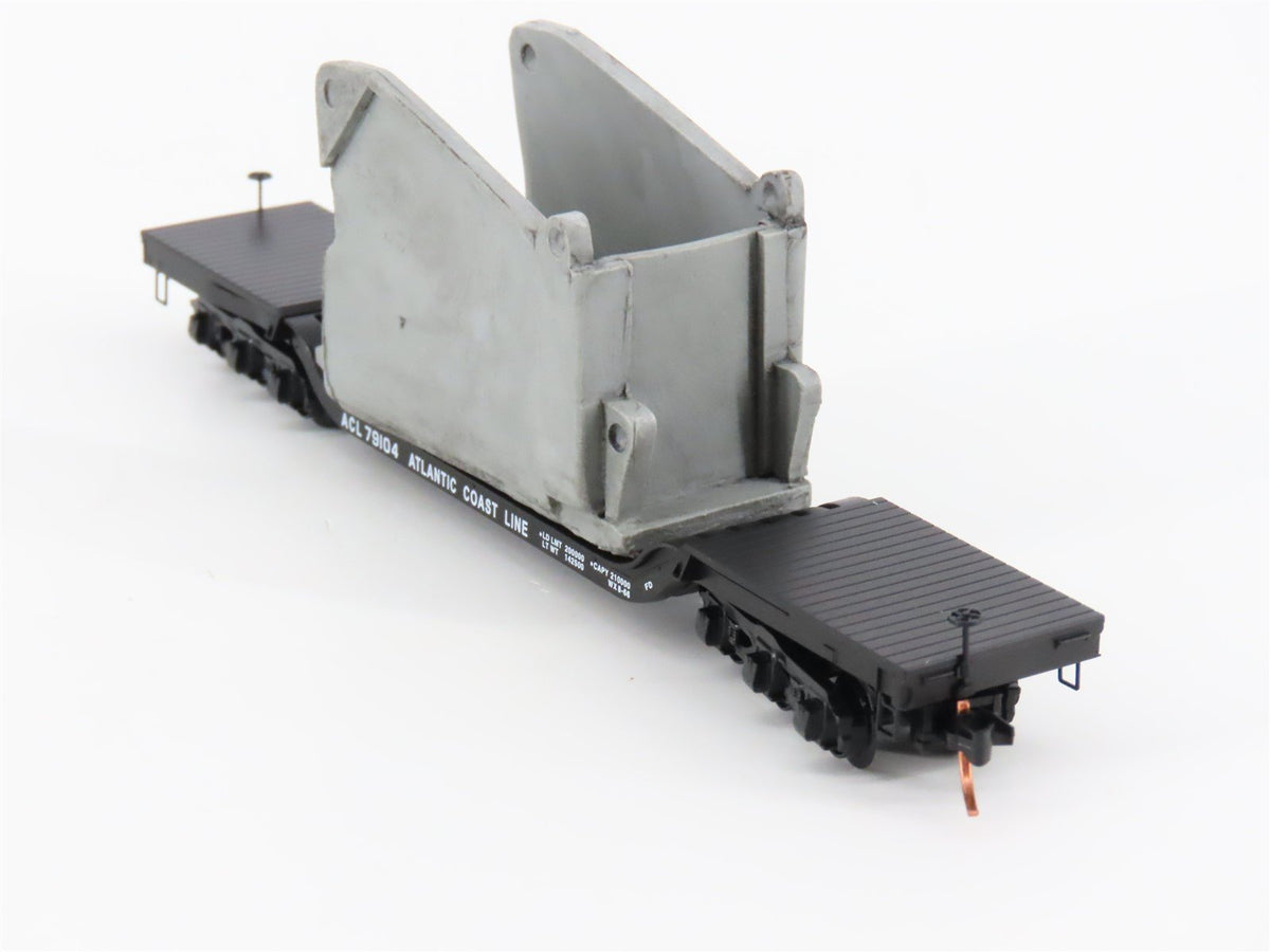 N Scale Micro-Trains MTL 10900260 ACL Depressed Center Flat Car With Load #79104