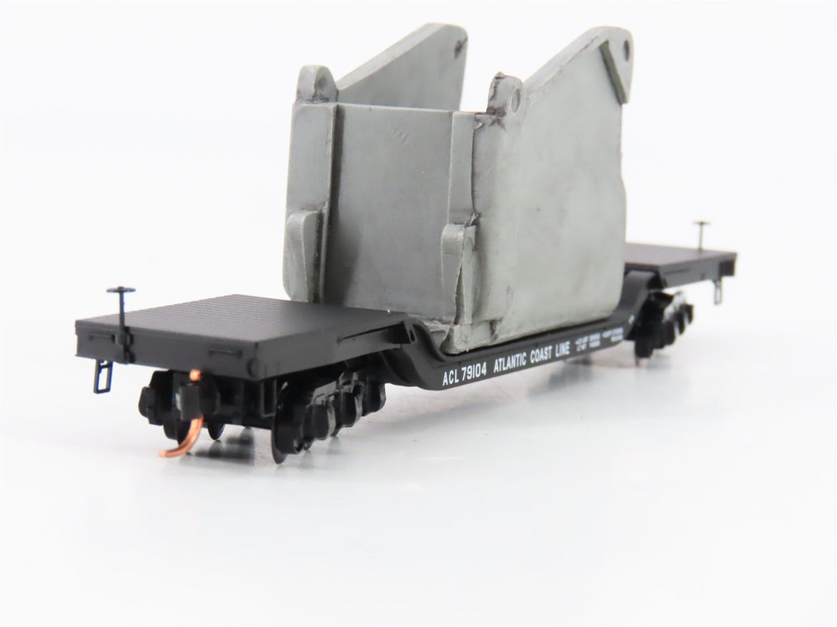 N Scale Micro-Trains MTL 10900260 ACL Depressed Center Flat Car With Load #79104