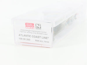 N Scale Micro-Trains MTL 10900260 ACL Depressed Center Flat Car With Load #79104