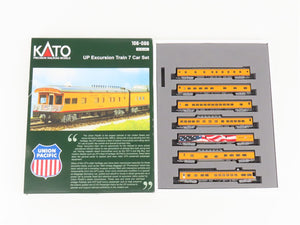 N Scale KATO 106-086 UP Union Pacific Excursion Passenger 7-Car Set