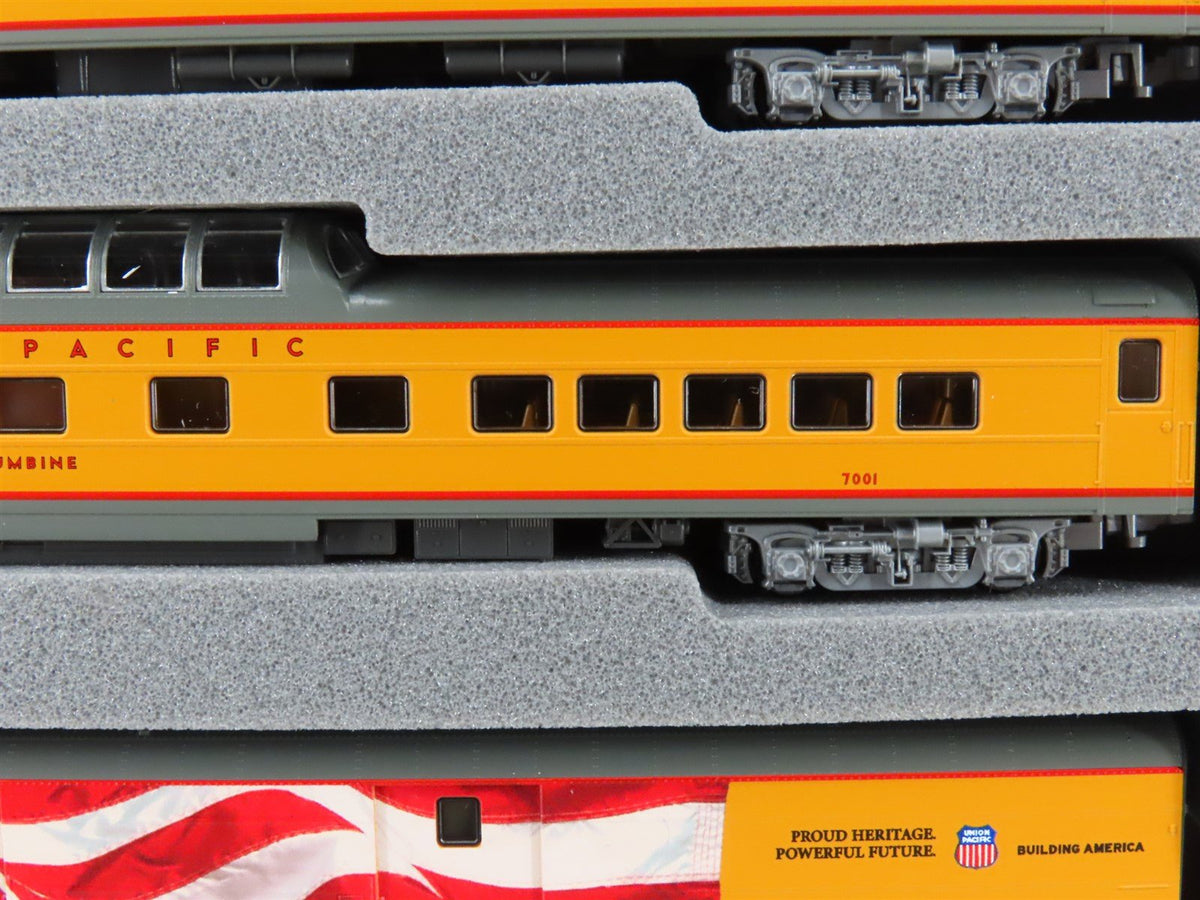N Scale KATO 106-086 UP Union Pacific Excursion Passenger 7-Car Set