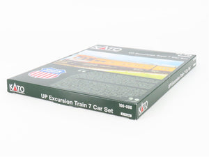 N Scale KATO 106-086 UP Union Pacific Excursion Passenger 7-Car Set