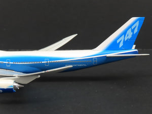 1:400 Scale Hogan 8157 Die-Cast Intercontinental Boeing 747-8 Aircraft w/ Stand