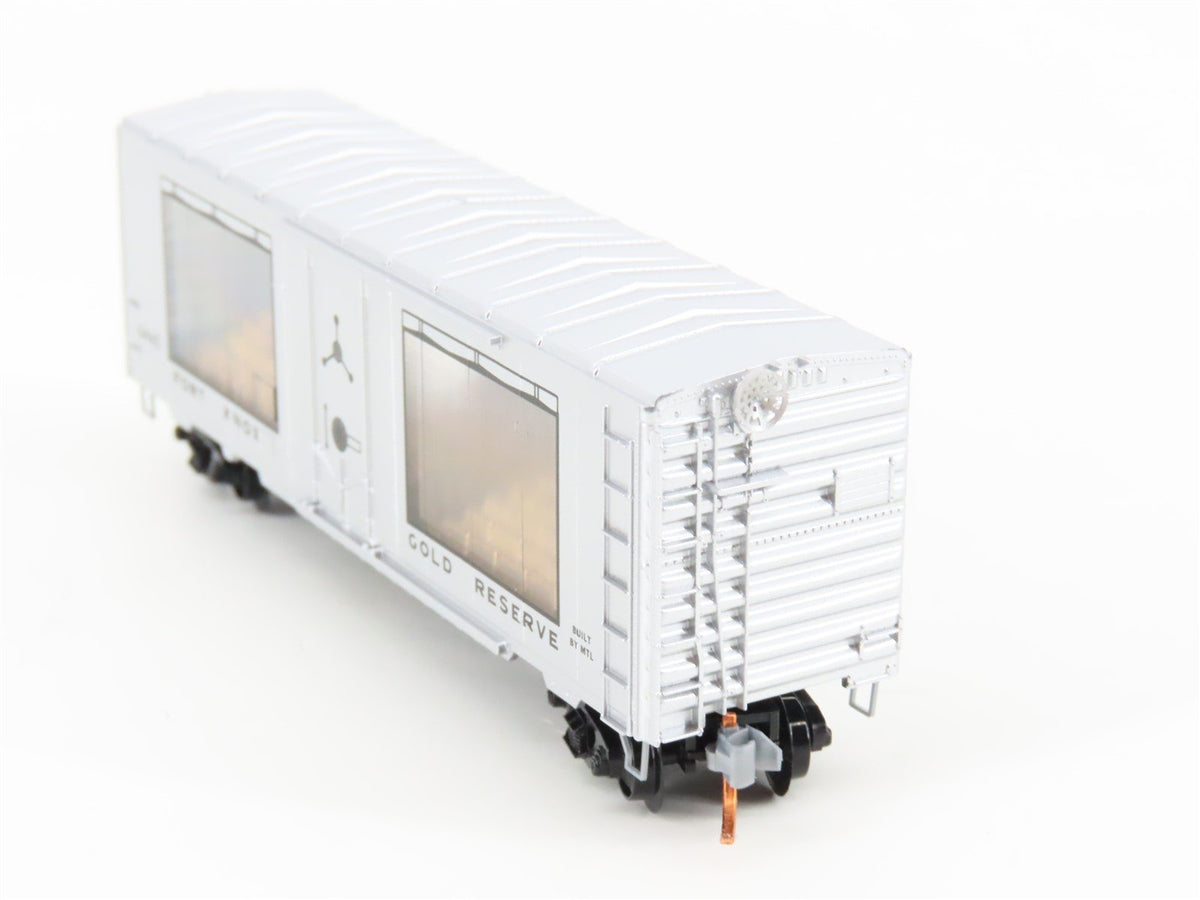N Micro-Trains MTL Special Run NSC MTL 08-31 Fort Knox Gold Reserve Boxcar 6445