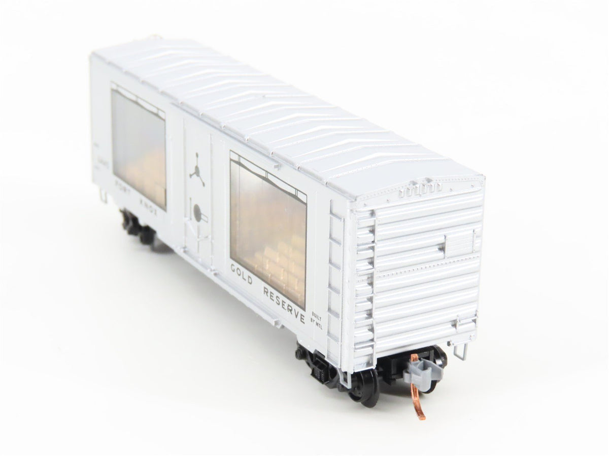 N Micro-Trains MTL Special Run NSC MTL 08-31 Fort Knox Gold Reserve Boxcar 6445
