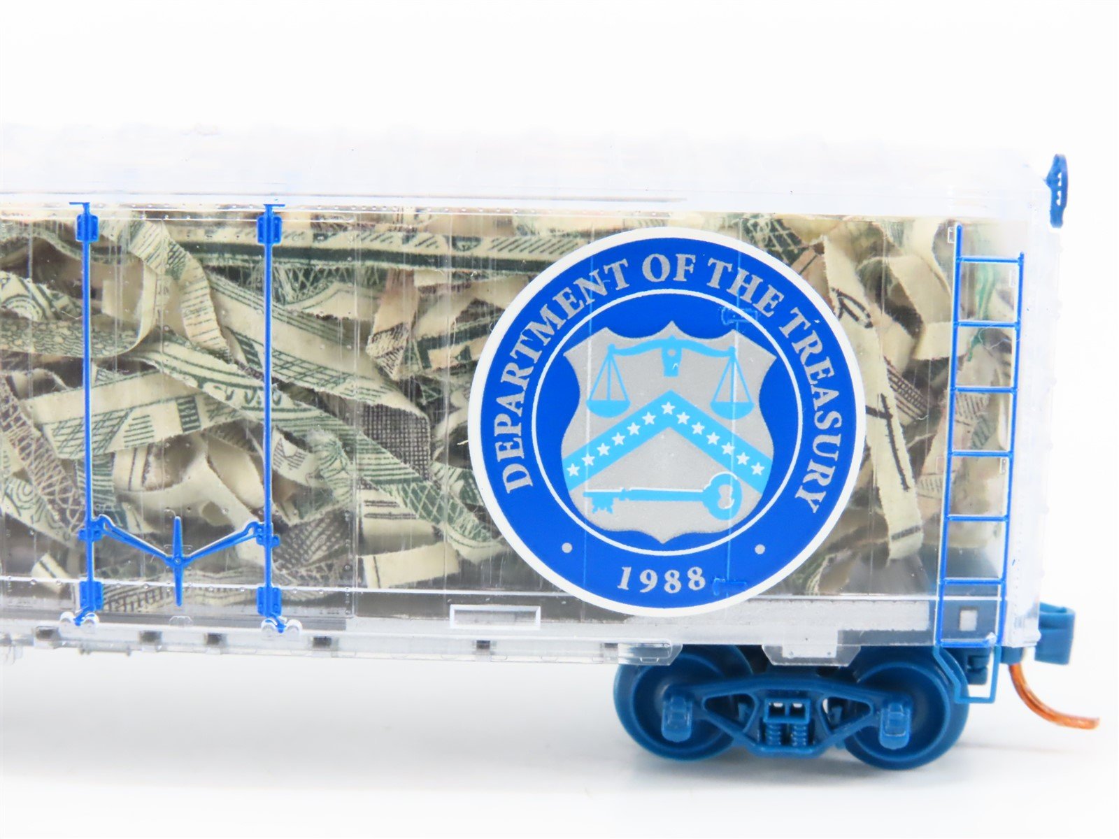 N Micro-Trains MTL NSC 07-49 WPNY West Point Mint Boxcar w/Shredded Currency
