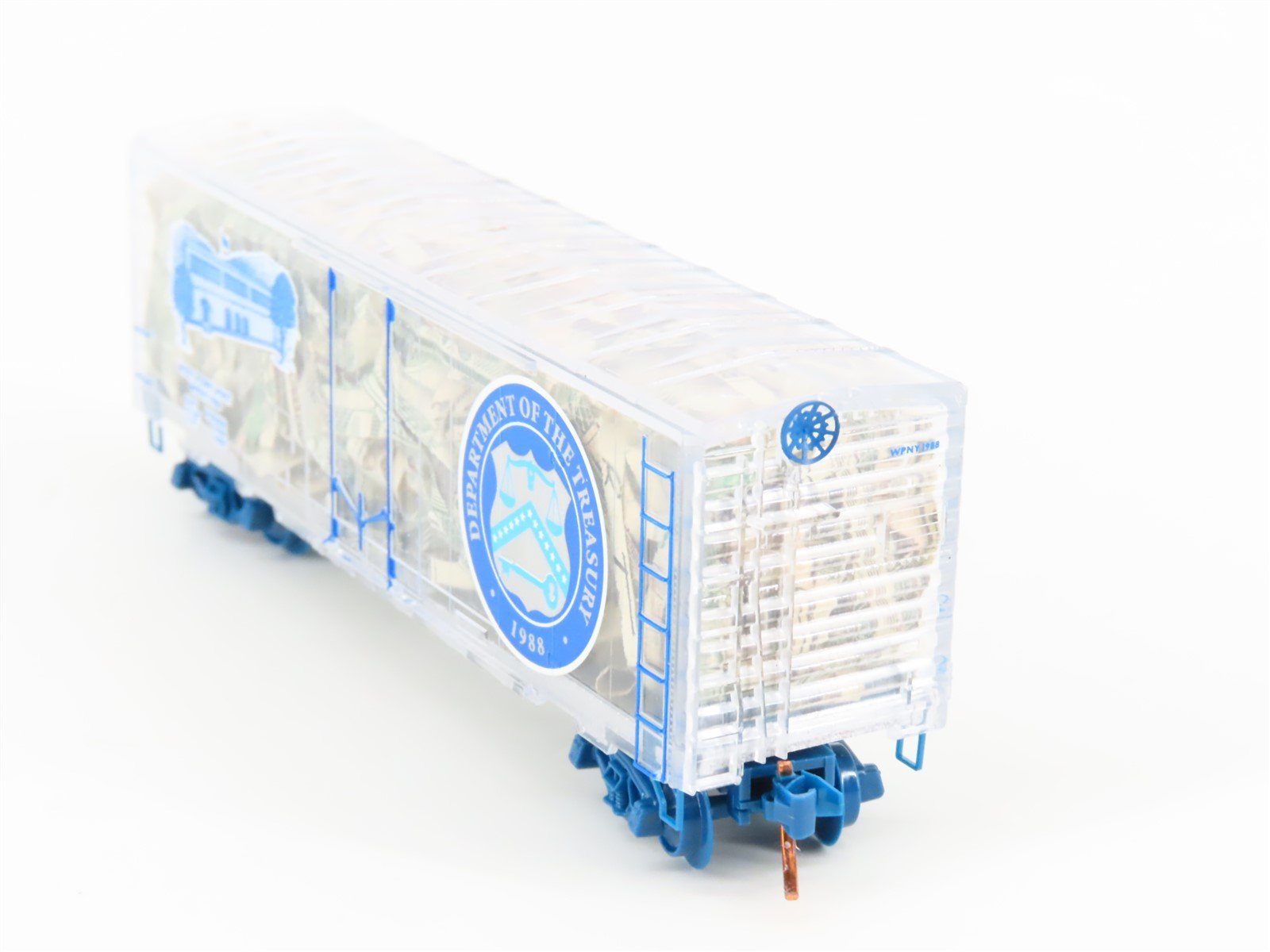 N Micro-Trains MTL NSC 07-49 WPNY West Point Mint Boxcar w/Shredded Currency