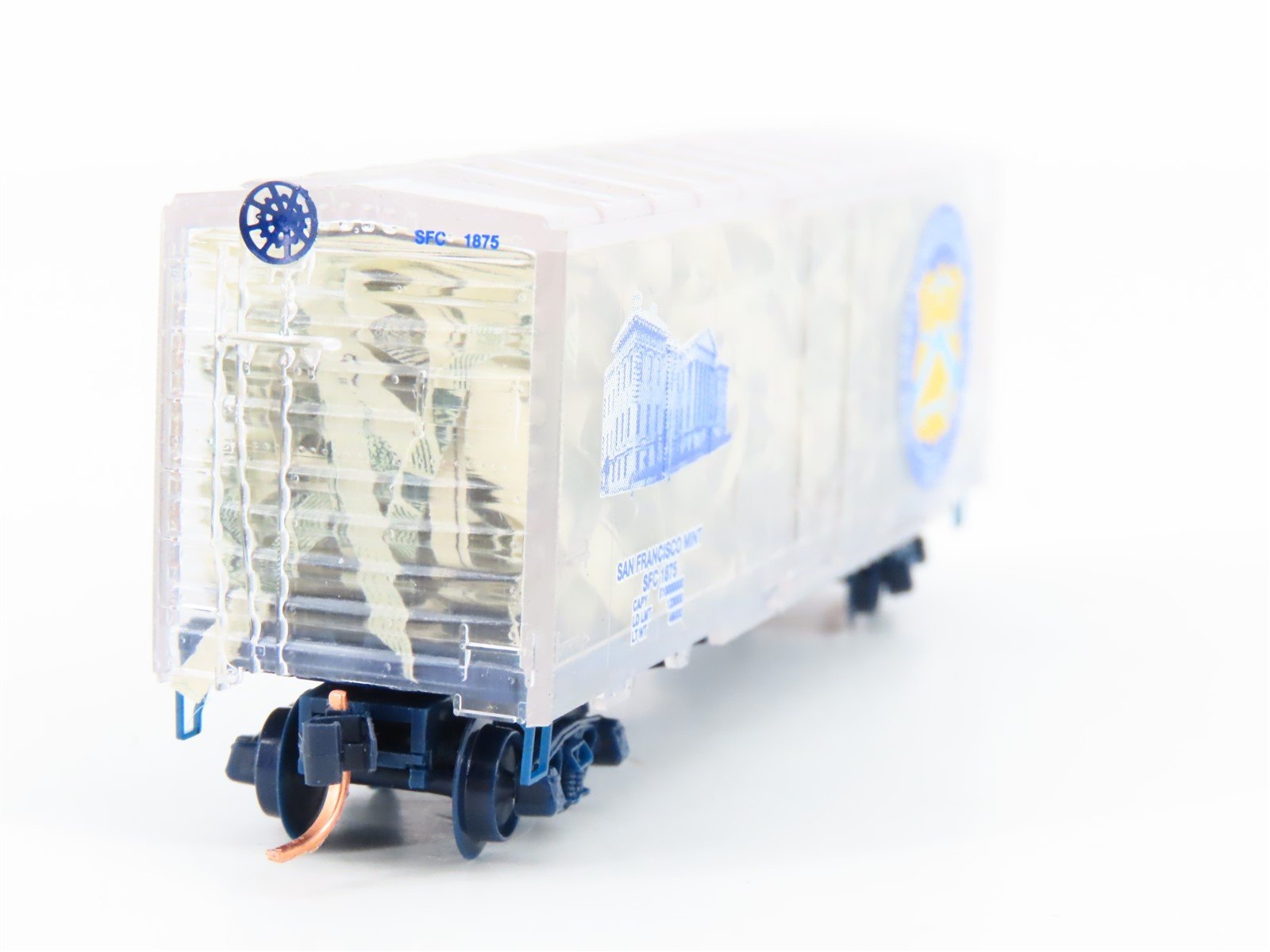 N Micro-Trains MTL NSC 05-69 SFC San Francisco Mint Boxcar w/Shredded Currency