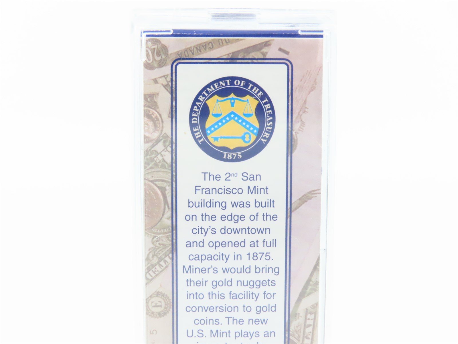 N Micro-Trains MTL NSC 05-69 SFC San Francisco Mint Boxcar w/Shredded Currency