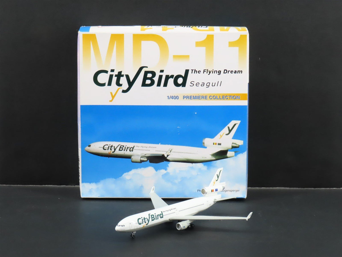 1:400 Dragon Wings Premiere 55056 Die-Cast City Bird Flying Dream MD-11 Airliner
