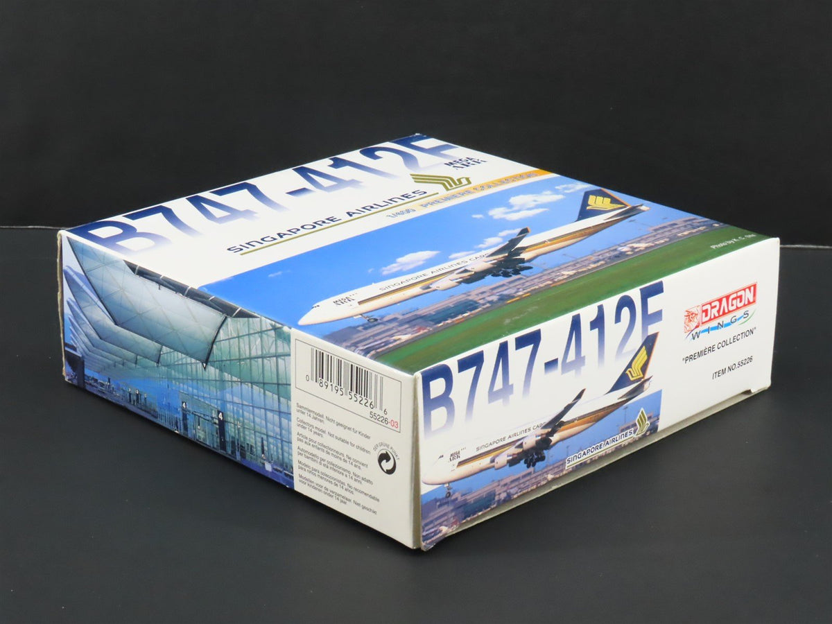 1:400 Dragon Wings 55226 Die-Cast Singapore Airlines Mega Ark B747-412F 9V-SFD