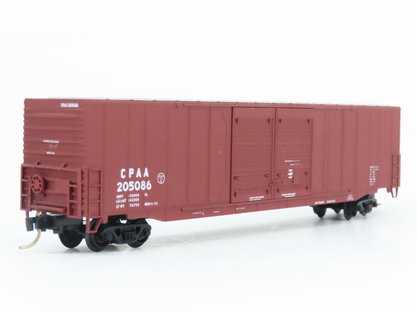 N Scale Atlas 36801 CPAA Canadian Pacific 60' Double Door Box Car #205086