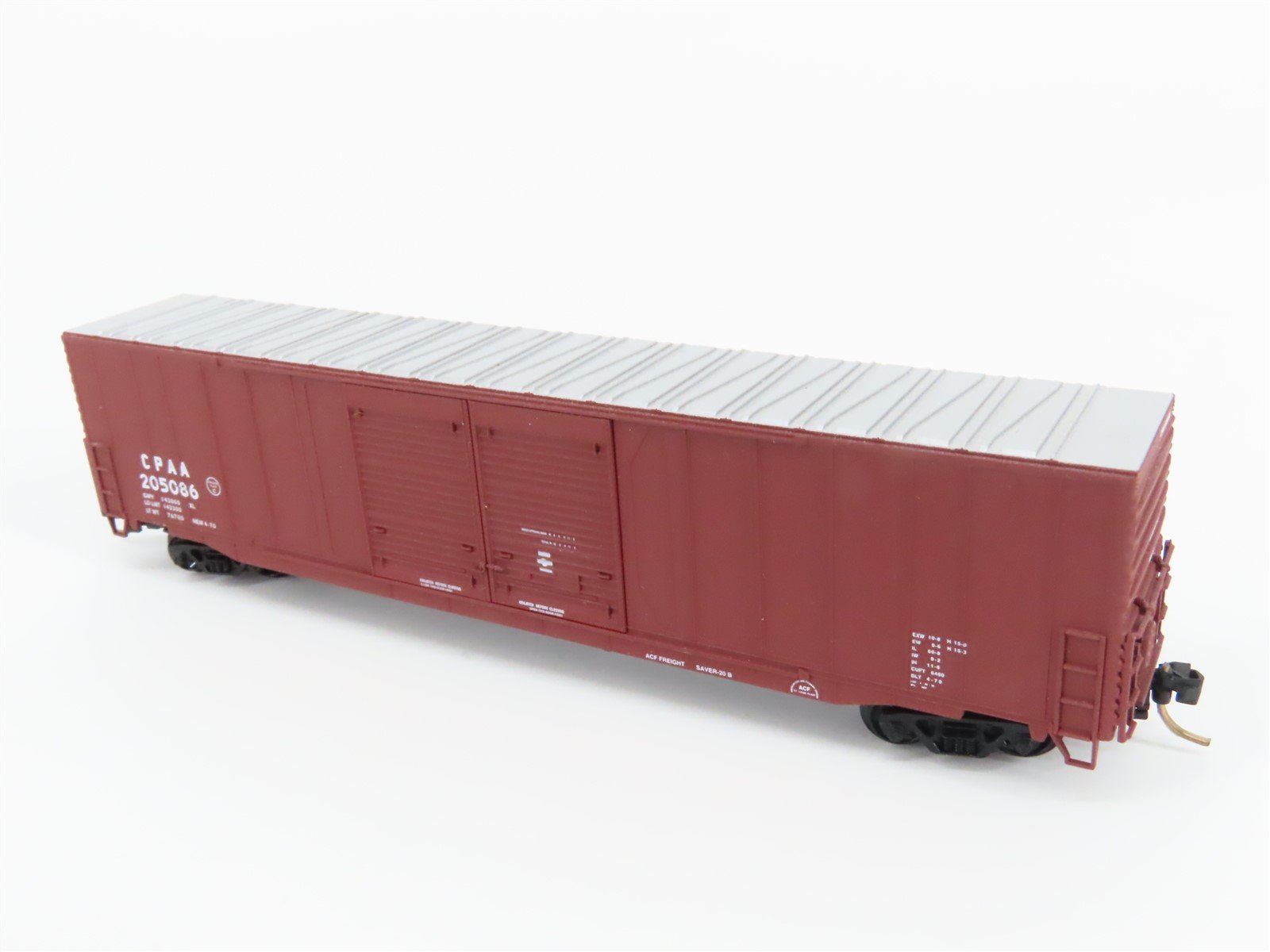 N Scale Atlas 36801 CPAA Canadian Pacific 60' Double Door Box Car #205086