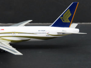 1:400 Dragon Wings Die-Cast Singapore Airlines Jubilee 50th B777-200 9V-SQA