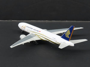1:400 Dragon Wings Die-Cast Singapore Airlines Jubilee 50th B777-200 9V-SQA