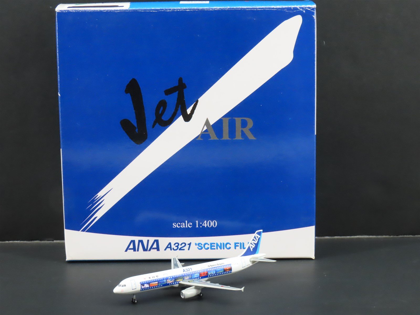 1:400 Dragon Wings JetAir J-004 Die-Cast ANA 'Scenic Film' Airbus A321 Airliner