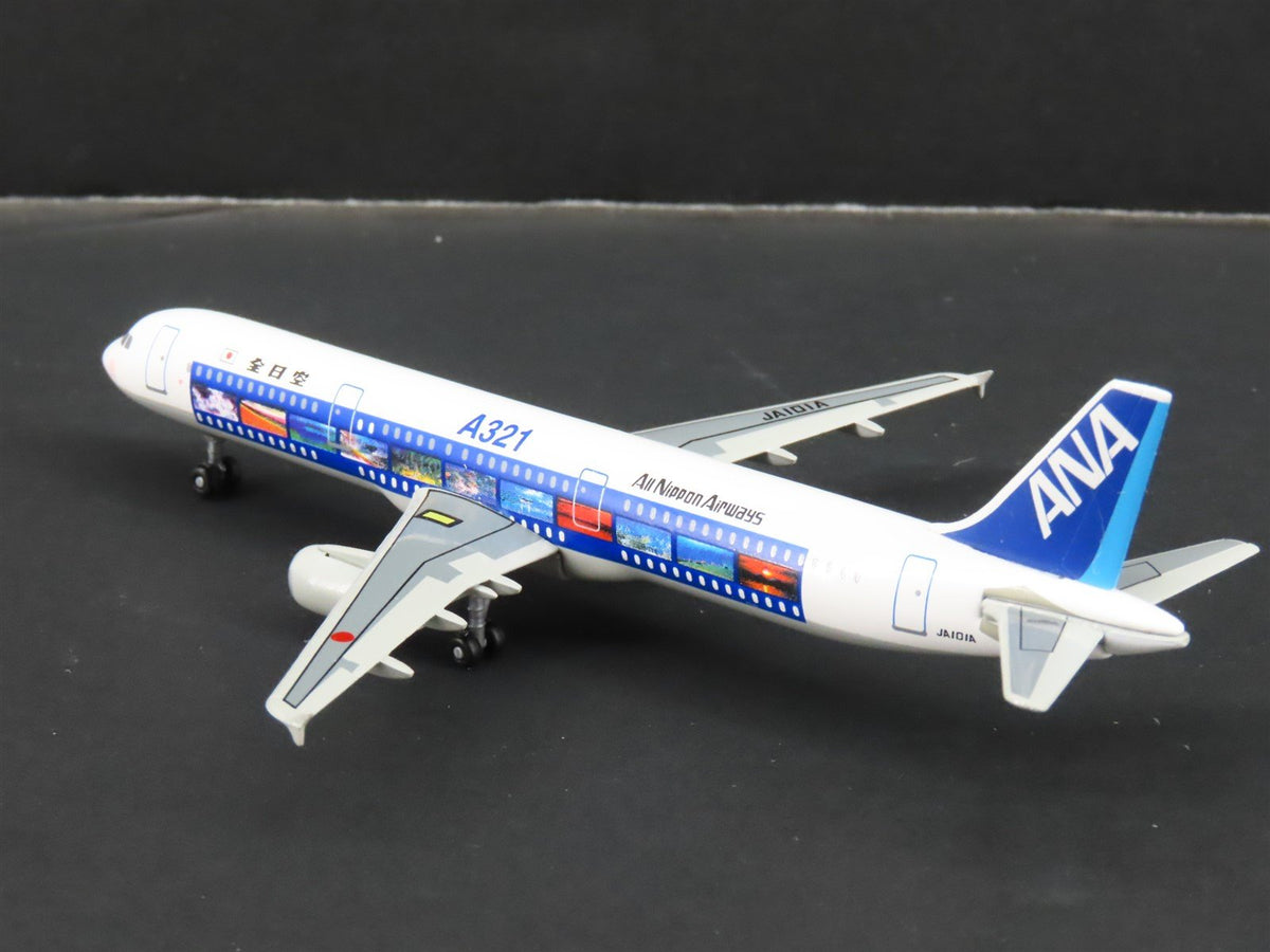 1:400 Dragon Wings JetAir J-004 Die-Cast ANA &#39;Scenic Film&#39; Airbus A321 Airliner