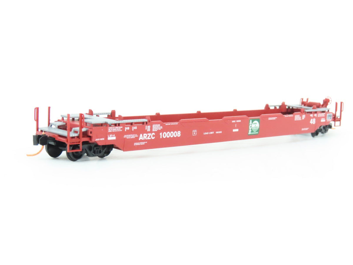 N Scale Micro-Trains MTL 13500122 ARZC Arizona &amp; California 70&#39; Well Car #100008