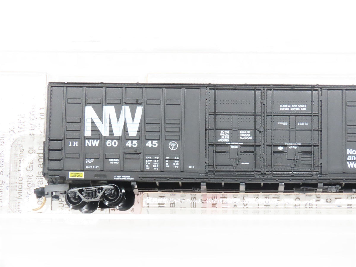 N Micro-Trains MTL 103070 N&amp;W Norfolk &amp; Western Double Plug Door Box Car #604545