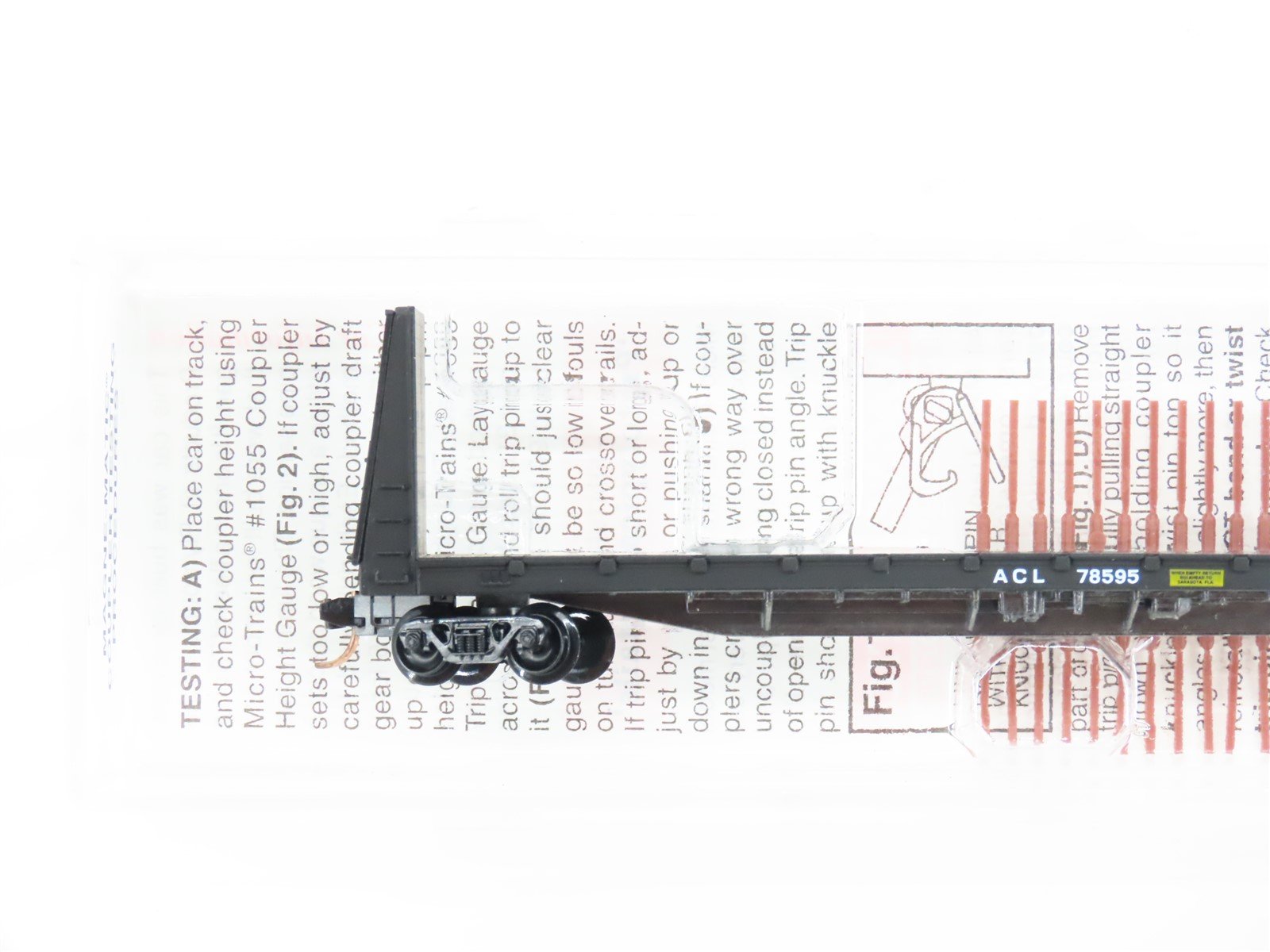 N Scale Micro-Trains MTL 54120 ACL Atlantic Coast Line 61' 8