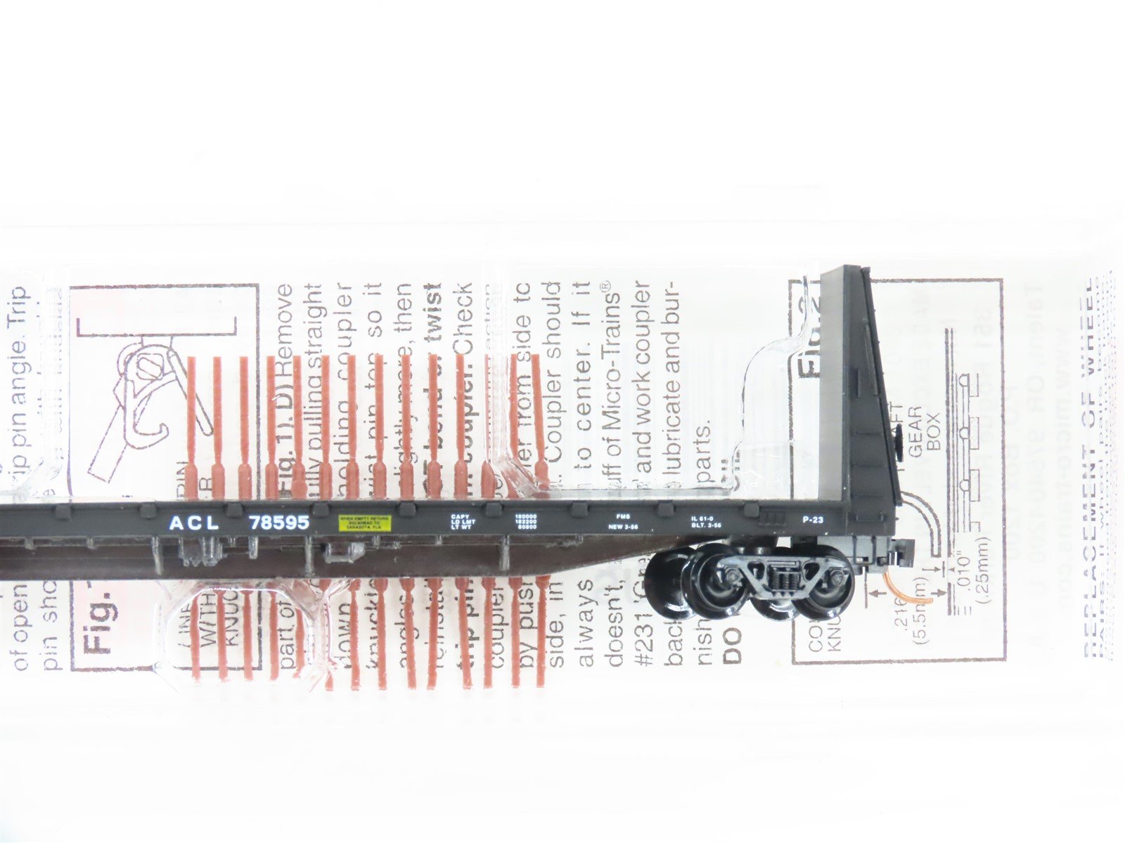 N Scale Micro-Trains MTL 54120 ACL Atlantic Coast Line 61' 8