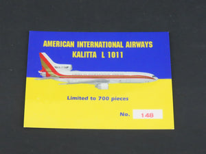1:400 Gemini Jets Club Die-Cast American International Airways Kalitta L-1011
