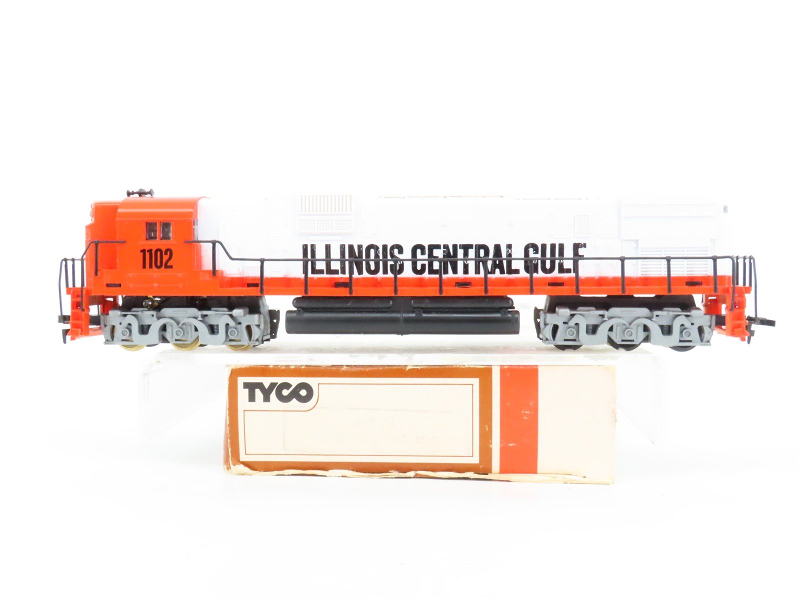 HO Scale TYCO 250-14 ICG Illinois Central Gulf ALCO Super 630 Diesel #1102