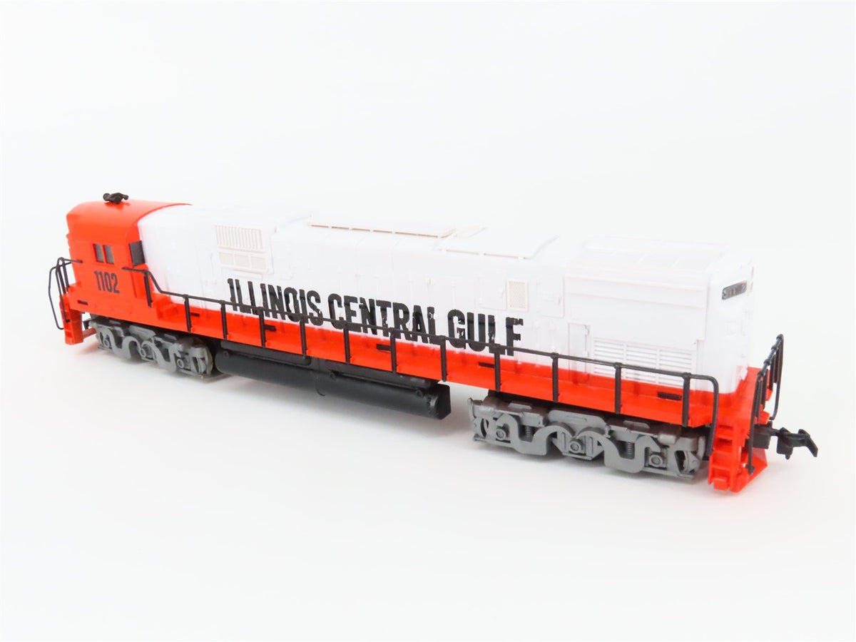 HO Scale TYCO 250-14 ICG Illinois Central Gulf ALCO Super 630 Diesel #1102