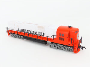 HO Scale TYCO 250-14 ICG Illinois Central Gulf ALCO Super 630 Diesel #1102