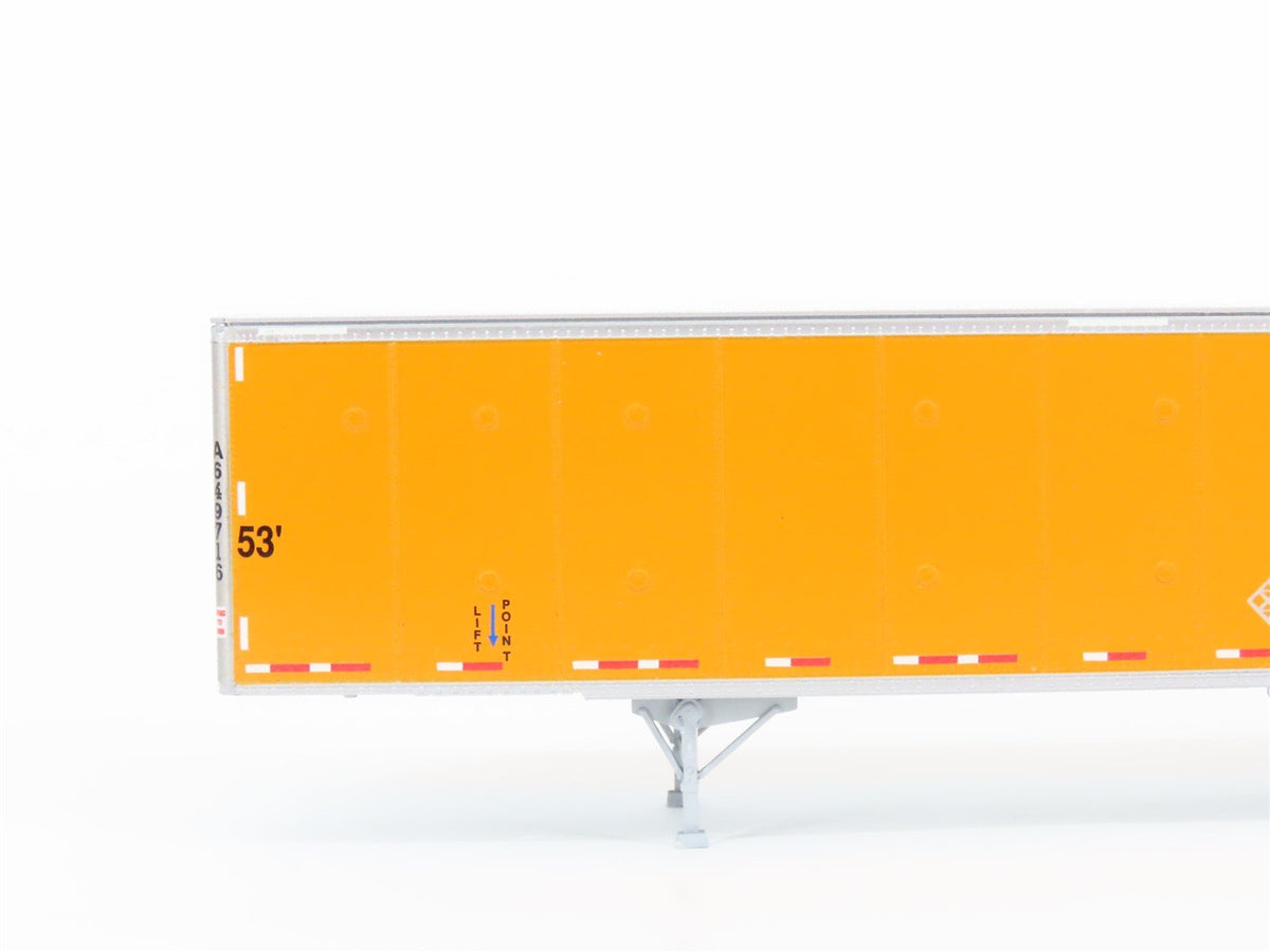 HO Scale Athearn 28406 Schneider National 53&#39; Wabash Duraplate Trailer 2-Pack
