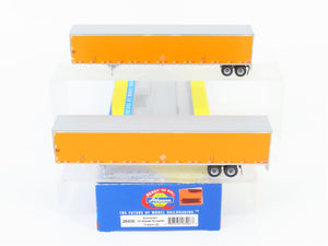 HO Scale Athearn 28406 Schneider National 53' Wabash Duraplate Trailer 2-Pack