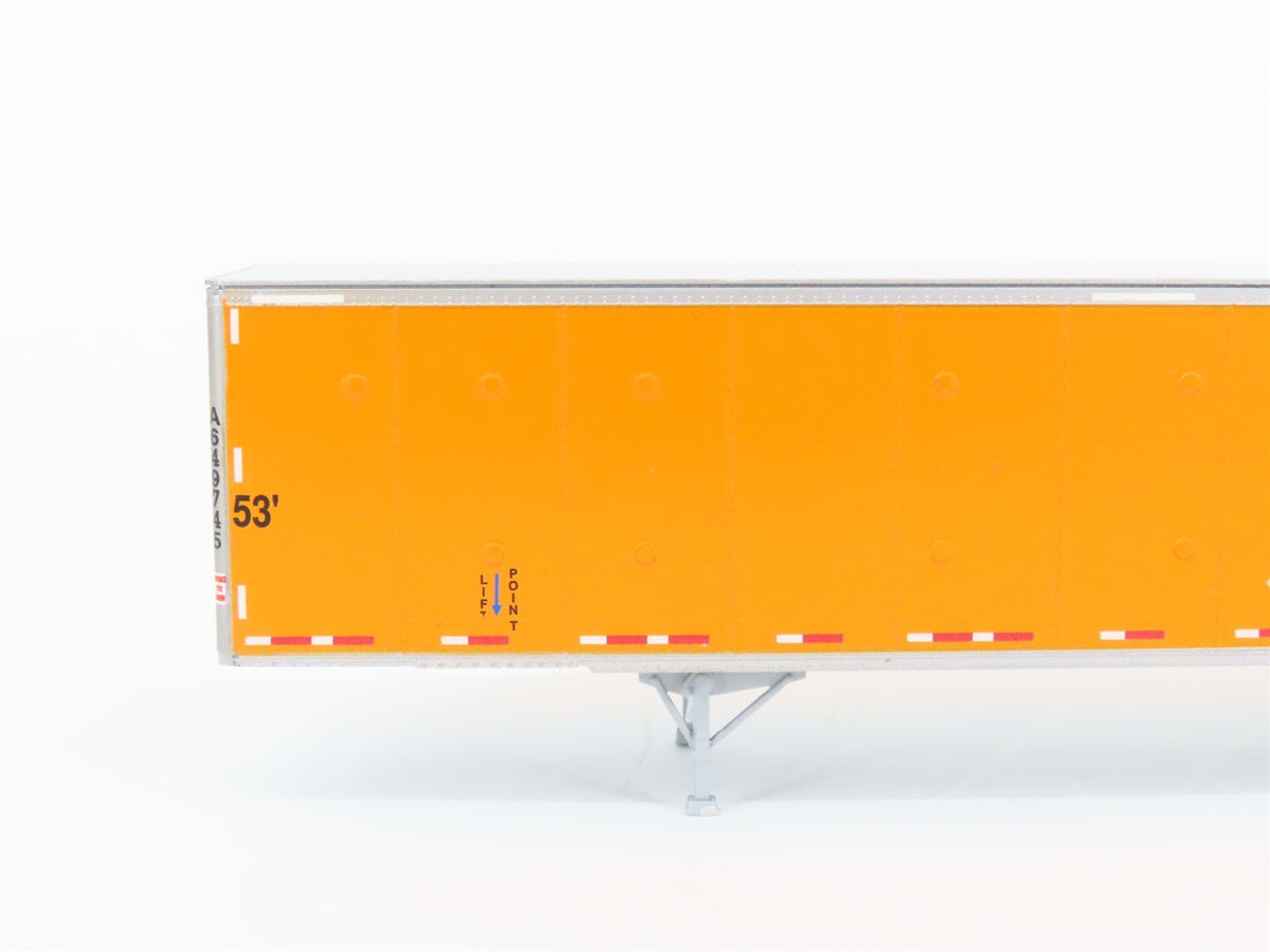 HO Scale Athearn 28406 Schneider National 53&#39; Wabash Duraplate Trailer 2-Pack