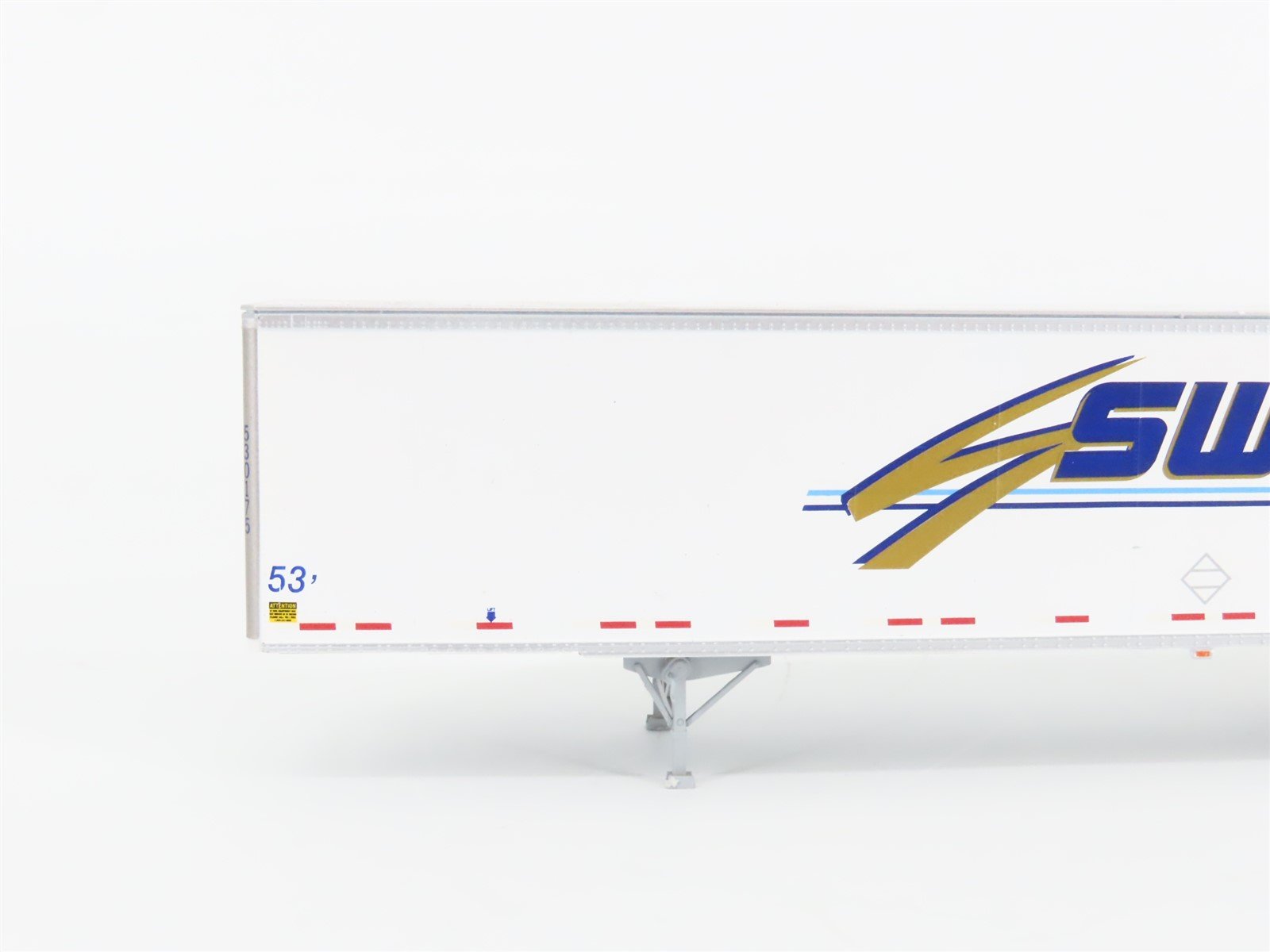 HO Scale Athearn 28408 Swift 53' Wabash Duraplate Trailer 2-Pack