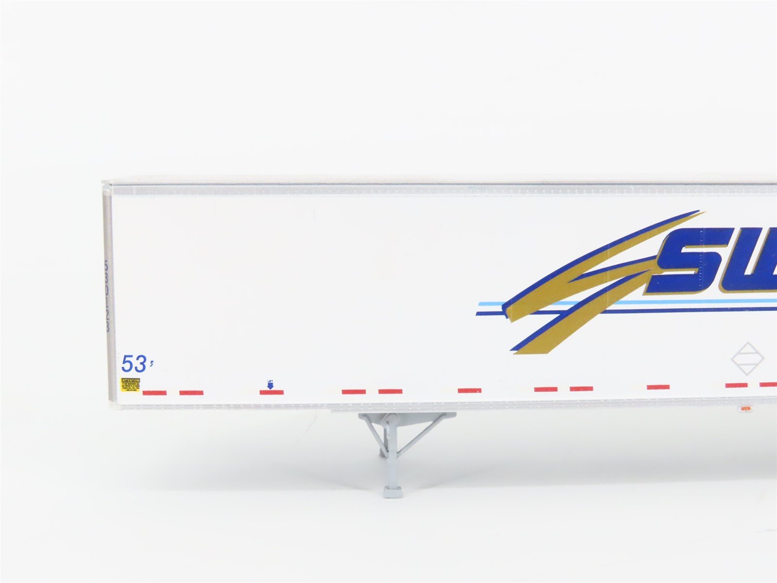 HO Scale Athearn 28408 Swift 53' Wabash Duraplate Trailer 2-Pack