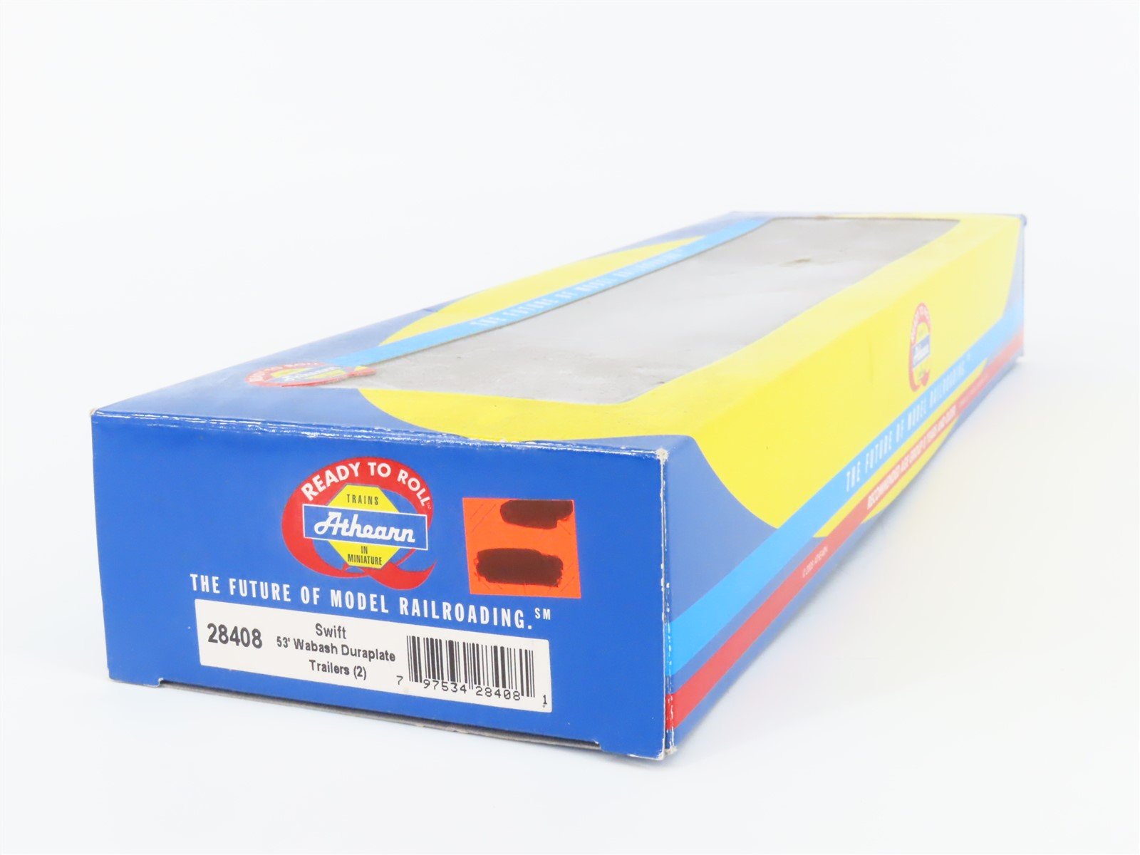 HO Scale Athearn 28408 Swift 53' Wabash Duraplate Trailer 2-Pack