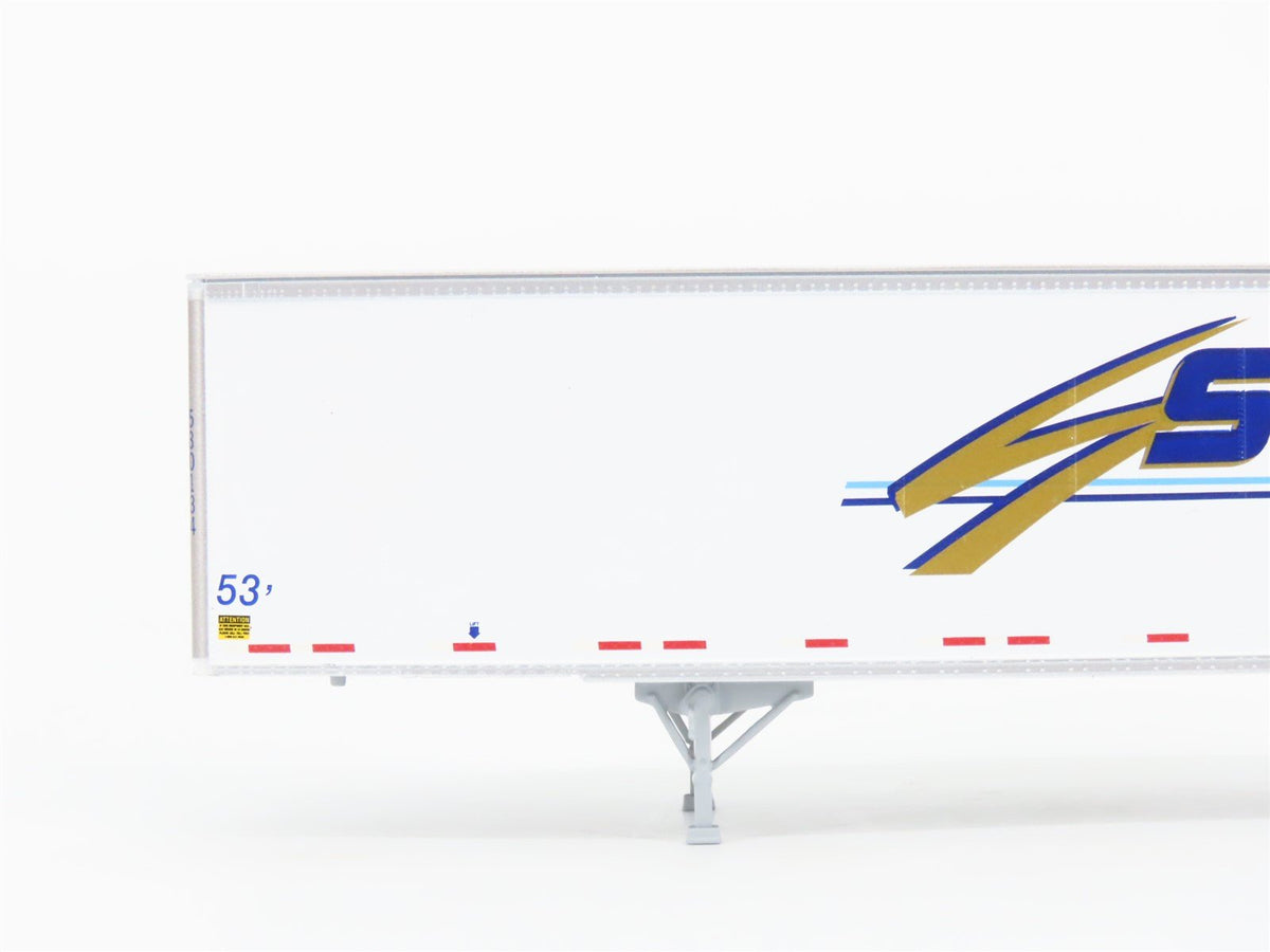 HO Scale Athearn 28407 Swift 53&#39; Wabash Duraplate Trailer 2-Pack