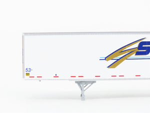 HO Scale Athearn 28407 Swift 53' Wabash Duraplate Trailer 2-Pack