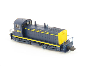 N Scale Life-Like ATSF Santa Fe EMD SW9/1200 Diesel Switcher #2437